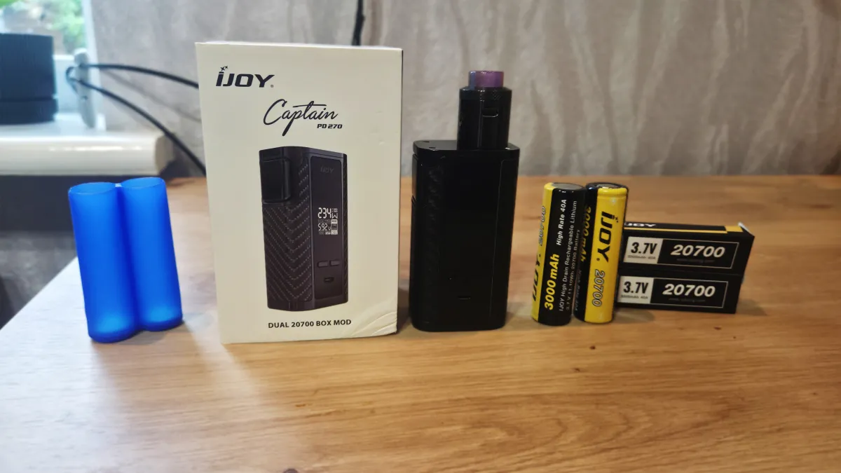 IJOY Captain PD270 + Dead Rabbit RDA By Heathen