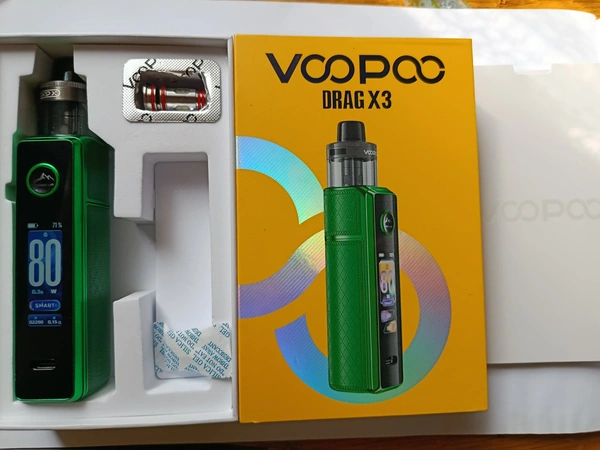 Voopoo Drag X3 Pod-система Зеленый