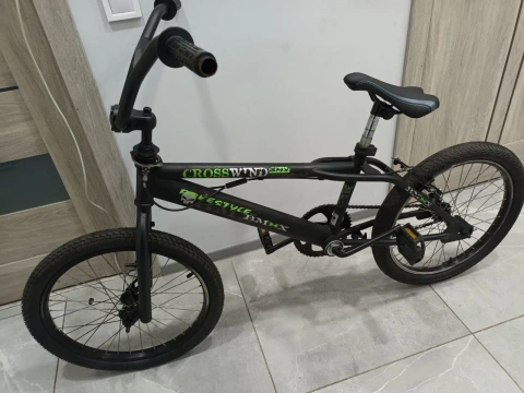 Трюковий велосипед BMX Crosswind Freestyle Black