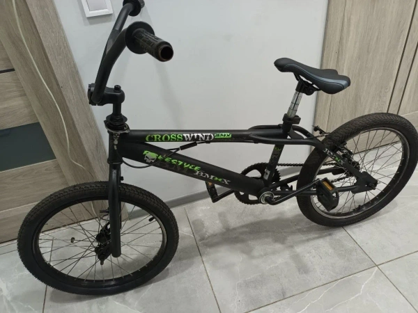 Трюковий велосипед BMX Crosswind Freestyle Black