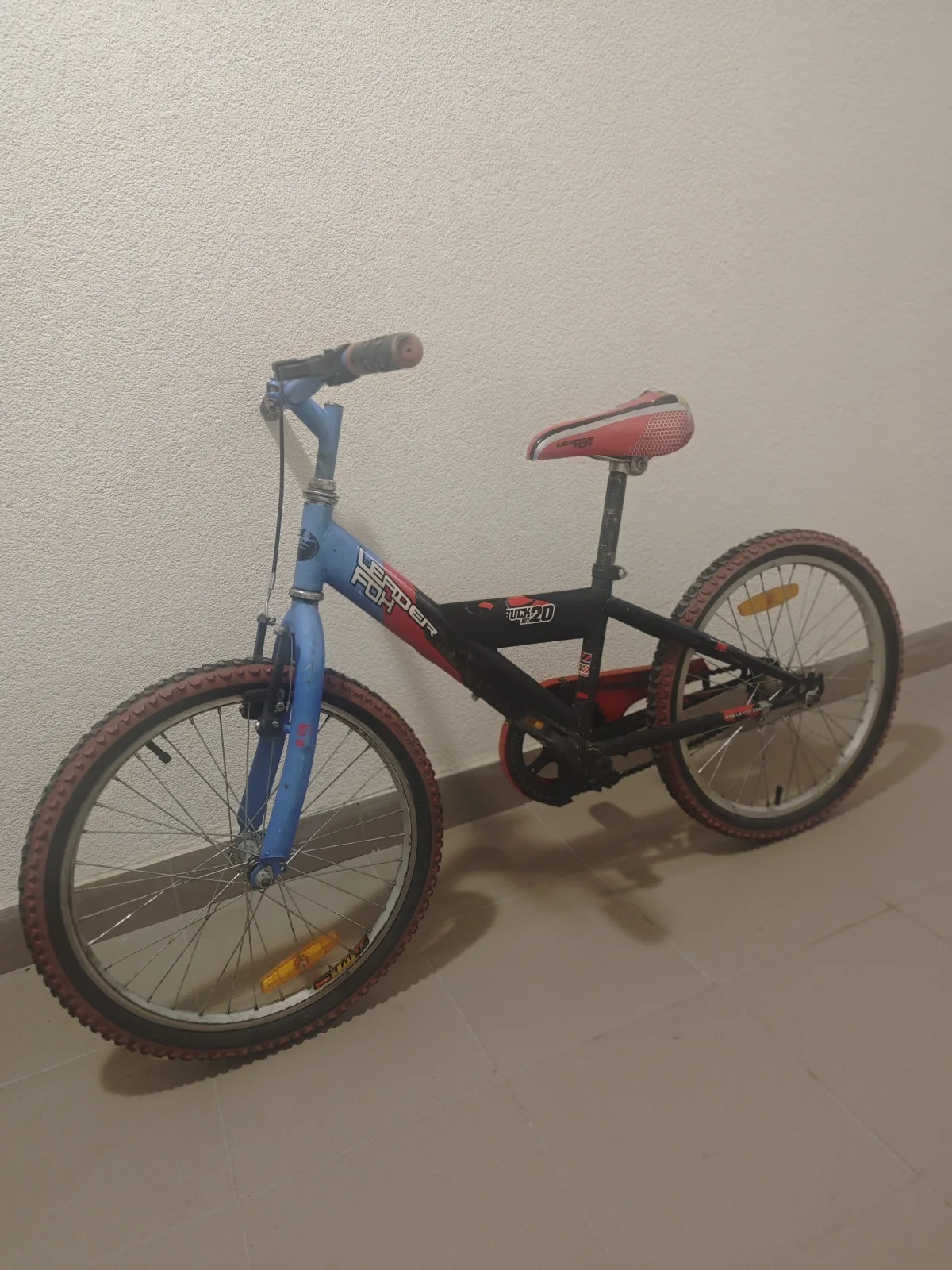 Дитячий велосипед Leader Fox Buck 20" Black/Blue