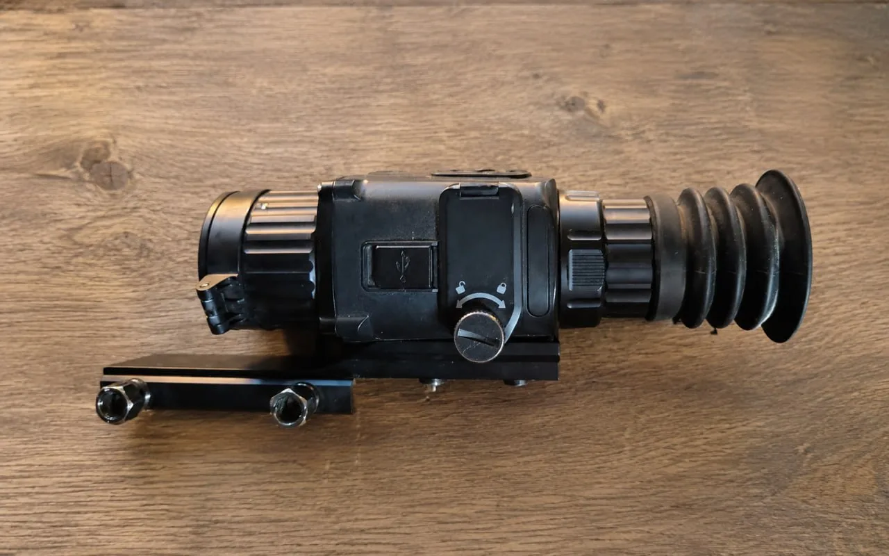 Тепловізор Guide TrackIR 50mm, AGM Rattler TS35-384, Trijicon ACOG 4х32, IRAY J-14