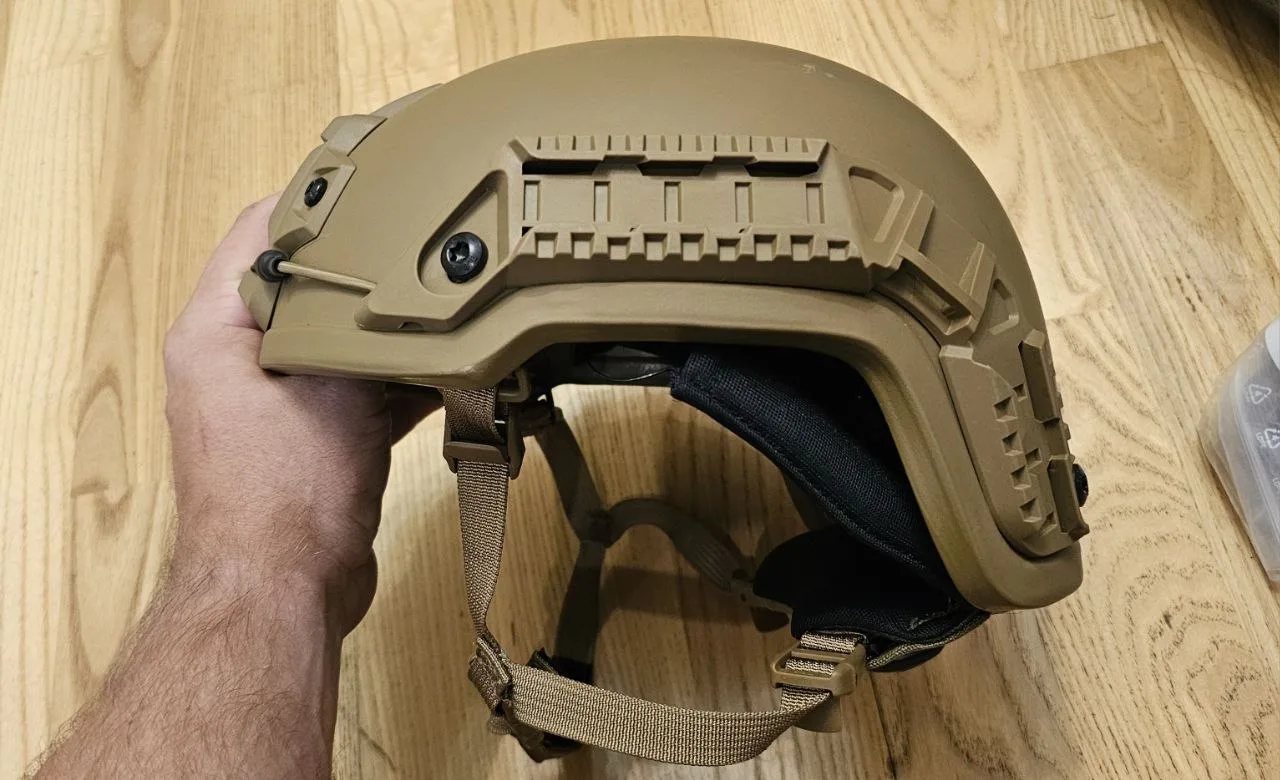 Балістичний шолом PGD ARCH High Cut Coyote Розмір M (1.3 кг)