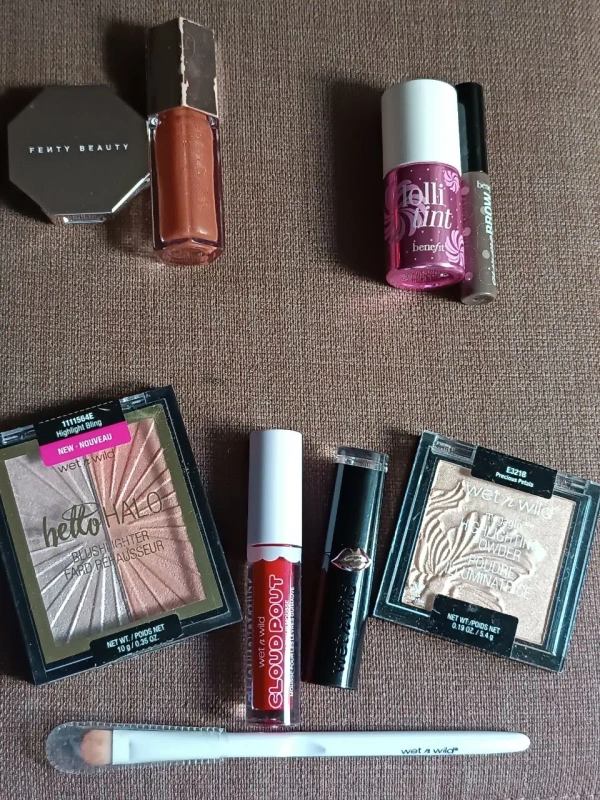 Набір косметики Maybelline, Wet n Wild, Fenty Beauty, Benefit