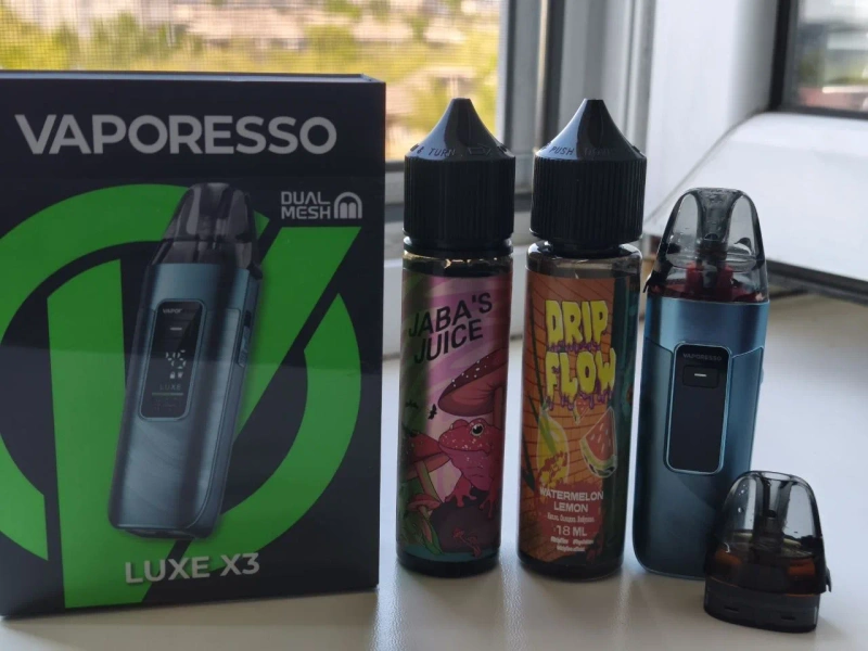Pod-система Vaporesso Luxe X3 Blue — фото 3