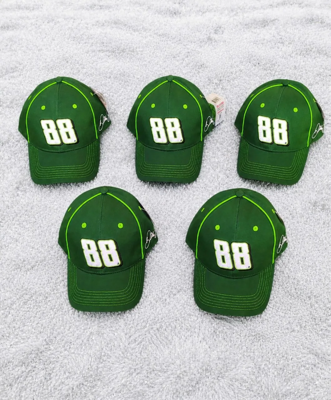 Кепка NASCAR #88 Dale Earnhardt Jr. Green (5 шт)