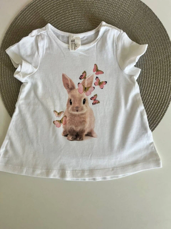 Комплект Chicco та футболка H&M для дівчинки 3-6 місяців (68 см)