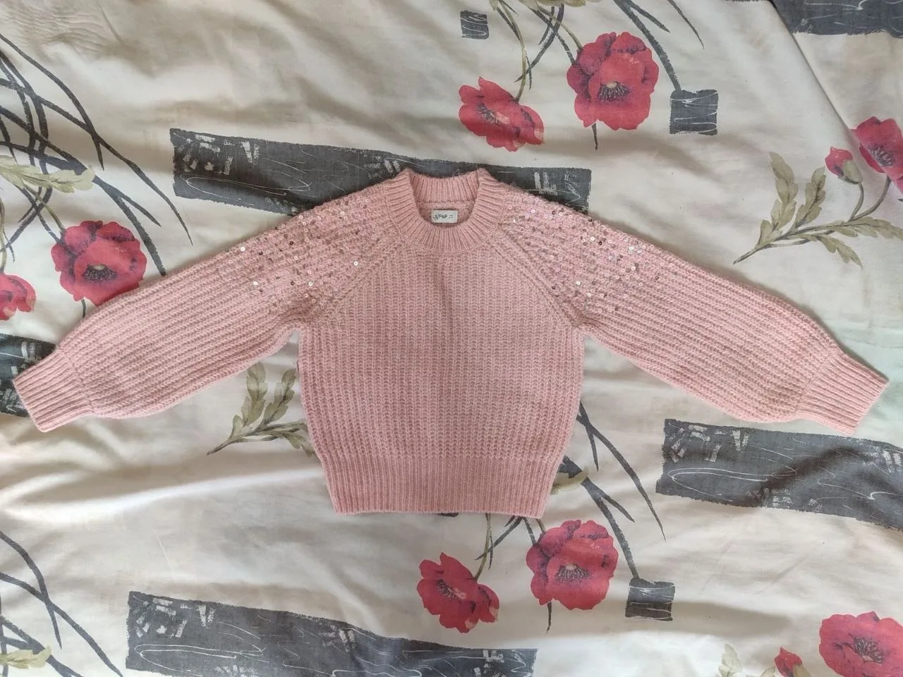 Набор одежды для девочки F&F и Forest Jeans: свитер и джинсы 5-7 лет