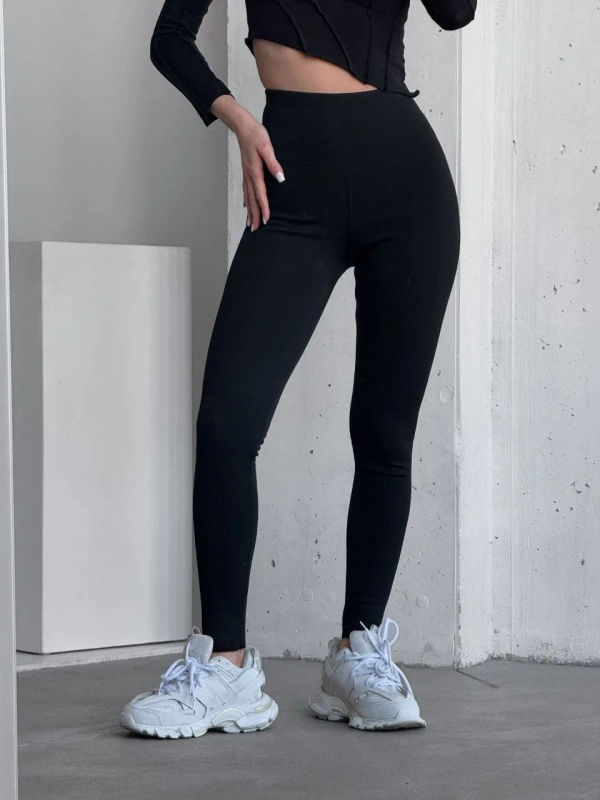 Термо лосини з утяжкою Італія skl. 001 Black