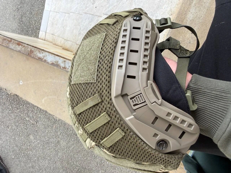 Баллистический шлем Тор Д (Tor D) Олива / Черный S-XL — фото 2