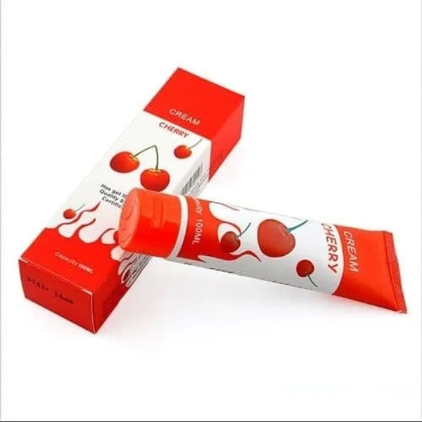 Лубрикант Cream Cherry вишневий їстівний на водній основі 100 мл