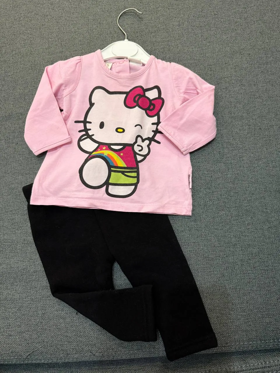 Дитячий костюм Hello Kitty для дівчинки, 6-9 місяців
