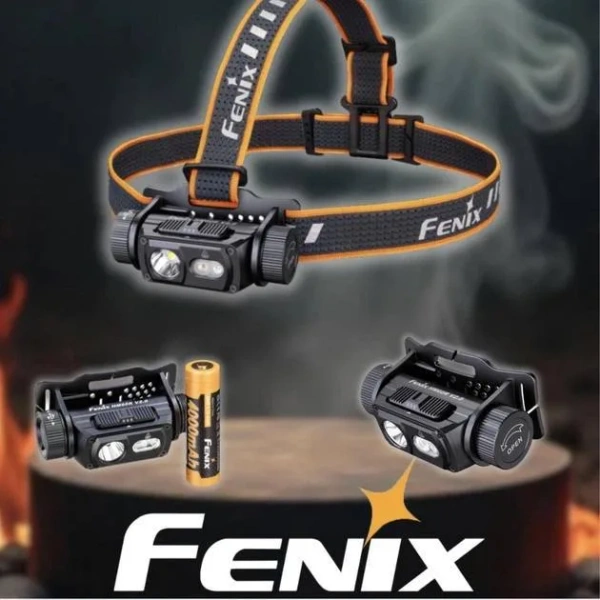 Налобний ліхтар Fenix HM60R 2.0 1600lm 18650 Black