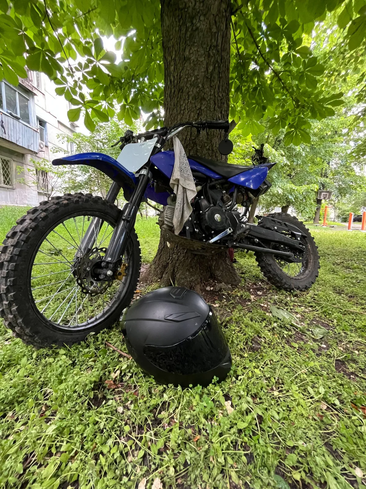 Питбайк Forte 125cc Blue