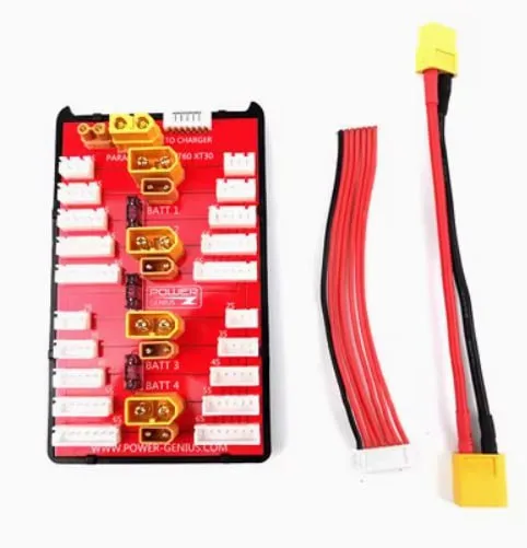 Плата паралельної зарядки Power Genius 2 в 1 XT30/XT60 2-6S Lipo 35A