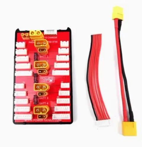 Плата паралельної зарядки Power Genius 2 в 1 XT30/XT60 2-6S Lipo 35A