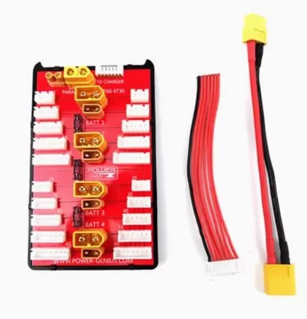 Плата паралельної зарядки Power Genius 2 в 1 XT30/XT60 2-6S Lipo 35A