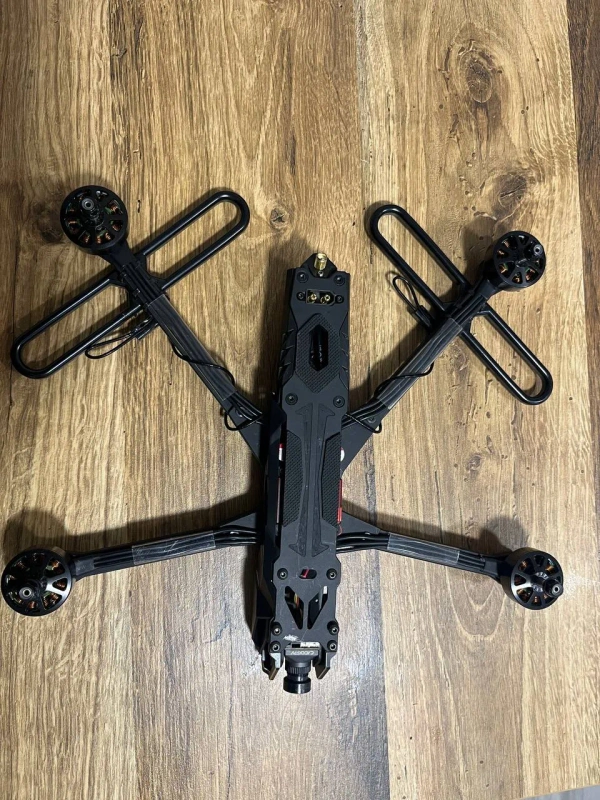 FPV дрон 7 дюймів RushFPV BLADE F722 V2 60A Caddx Rush Max Solo 2.5W