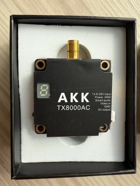 Видеопередатчик AKK TX8000AC 8W VTX All Channels