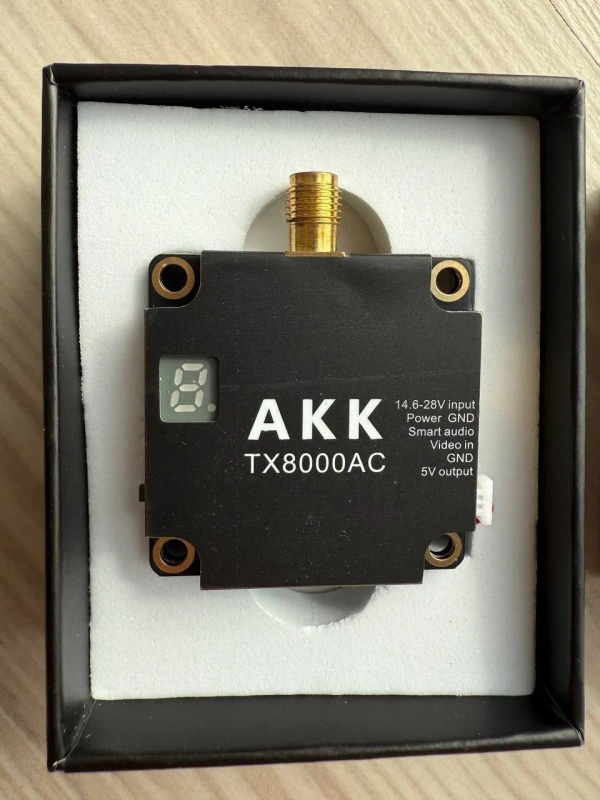 Видеопередатчик AKK TX8000AC 8W VTX All Channels