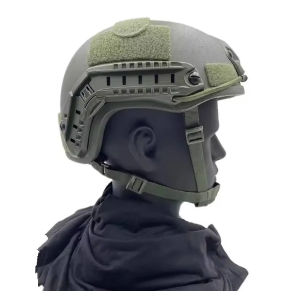 Шолом тактичний FAST NIJ IIIA M/L (Black/Coyote/Olive)