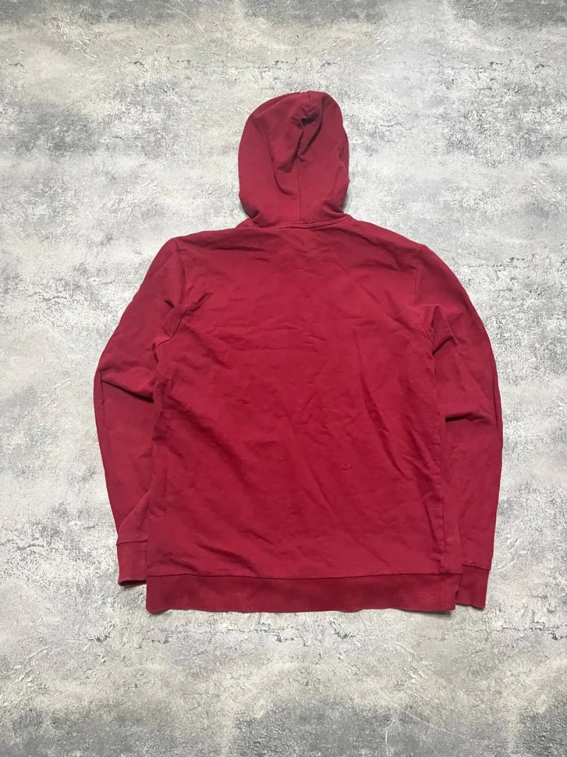 Худи Oakley Logo Hoodie Maroon Size S-M — фото 2