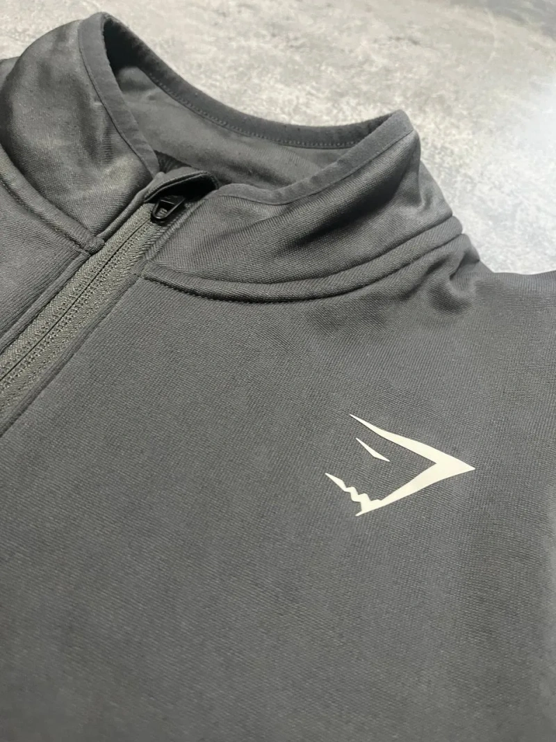 Спортивная кофта Gymshark 1/3 Zip Grey Size L — фото 3