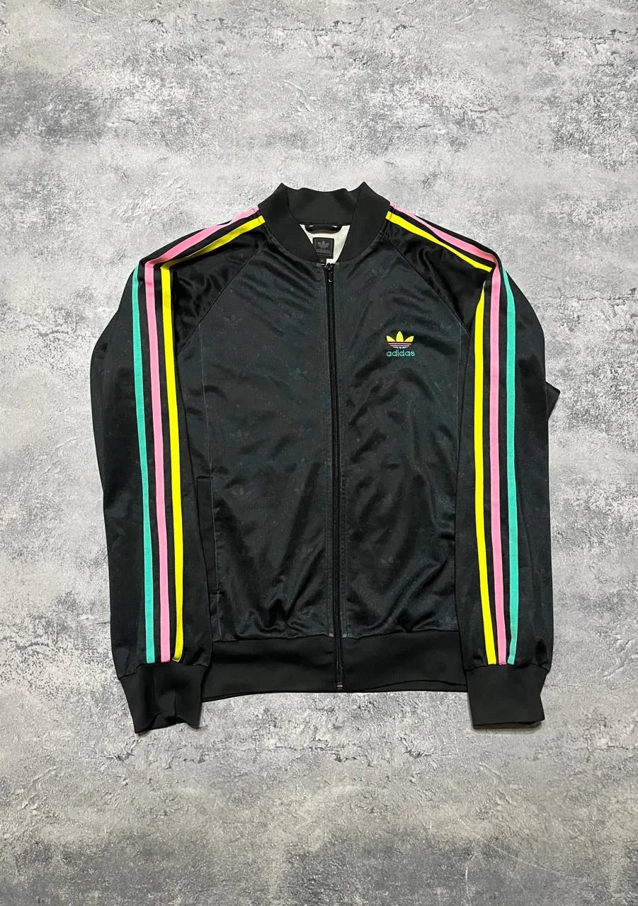 Adidas Vintage Monogram Track Jacket Size M