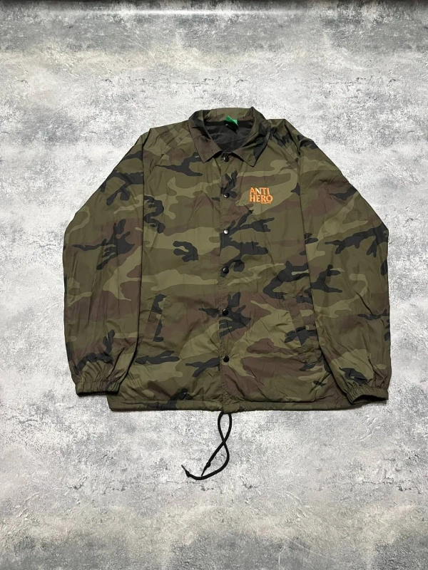 Куртка Anti Hero Skateboarding Coach Jacket Camo Size L