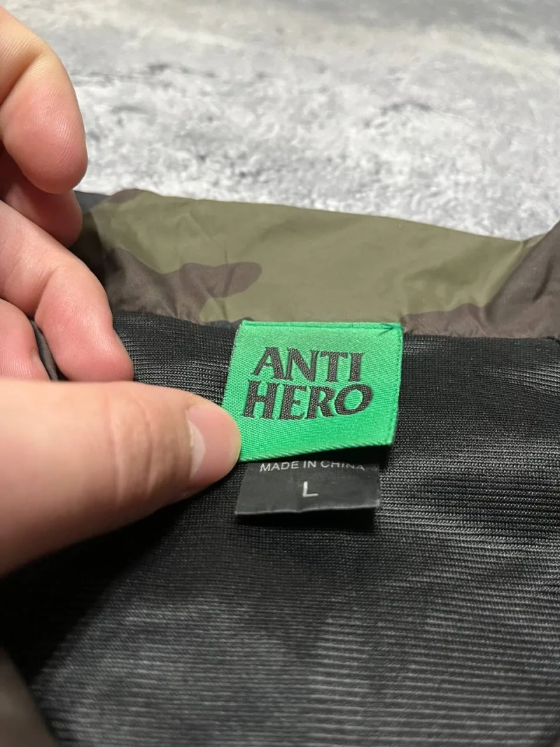 Куртка Anti Hero Skateboarding Coach Jacket Camo Size L — фото 4