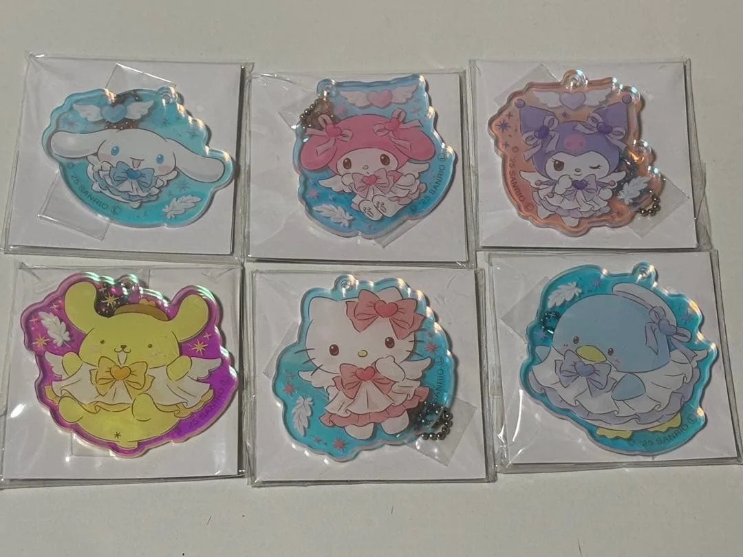 Акрилові брелоки Sanrio (Hello Kitty, Kuromi, My Melody) Нові