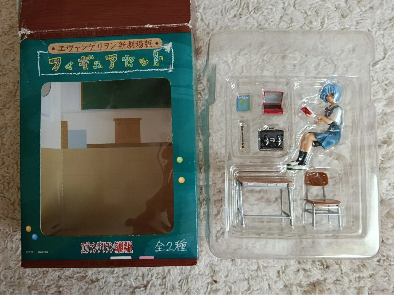 Аніме фігурка SEGA Evangelion Rei Ayanami Figure Set