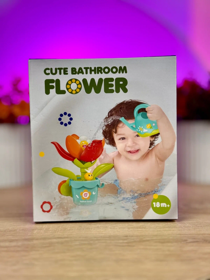Іграшка для ванни YaNuo toys 919 Квітка з лійкою — фото 4