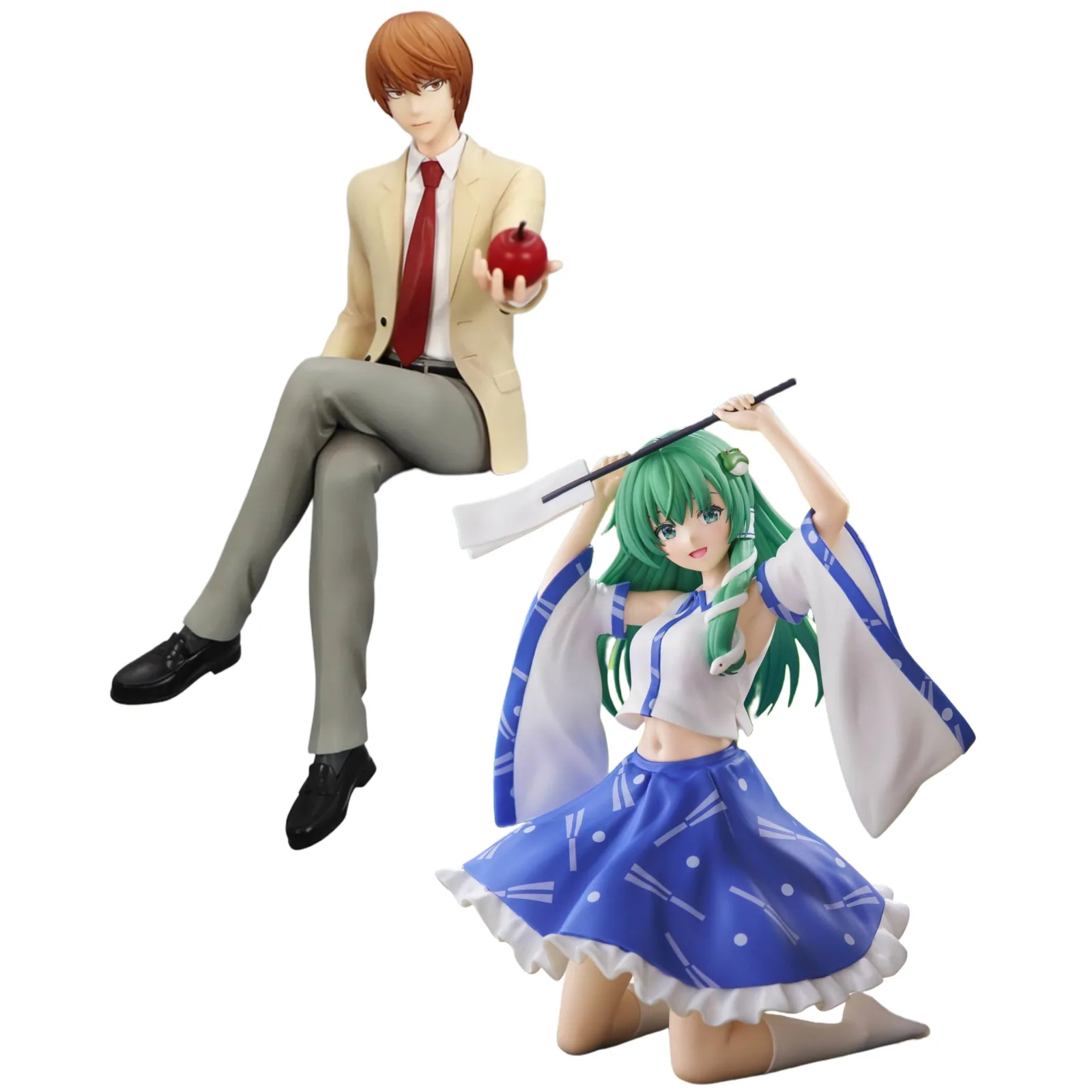 Колекційні фігурки FuRyu Noodle Stopper: Yagami Light (Death Note) та Sanae (Touhou Project)