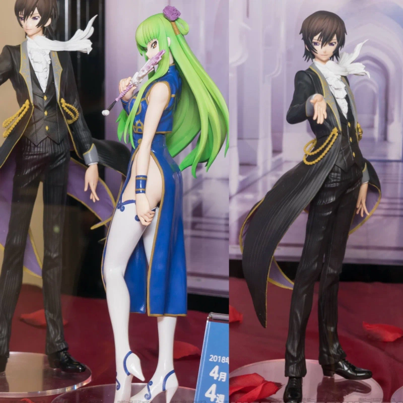 Колекційні фігурки Code Geass: Lelouch Lamperouge 23см та C.C. 21см (2018) — фото 4