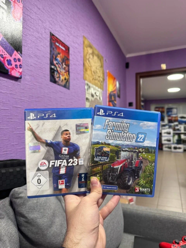 Ігри FIFA 23 та Farming Simulator 22 для Sony PlayStation 4/5
