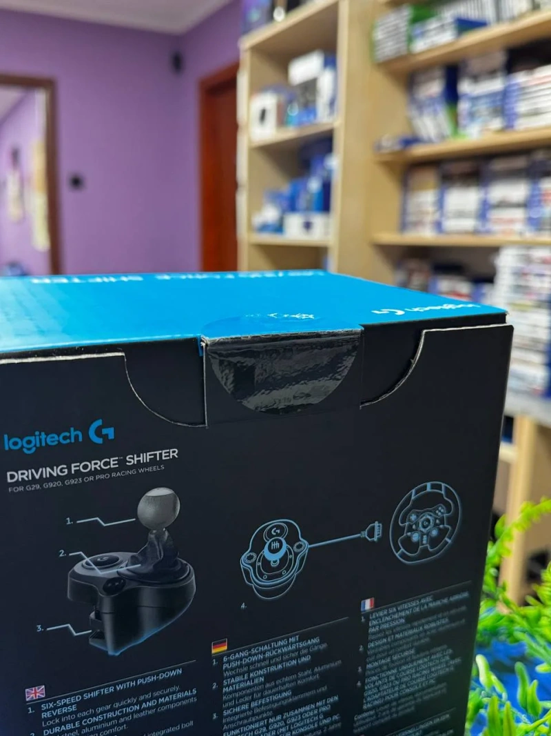 Ігрове кермо Logitech G29 / G923 Driving Force для PS5/PS4/PC — фото 2