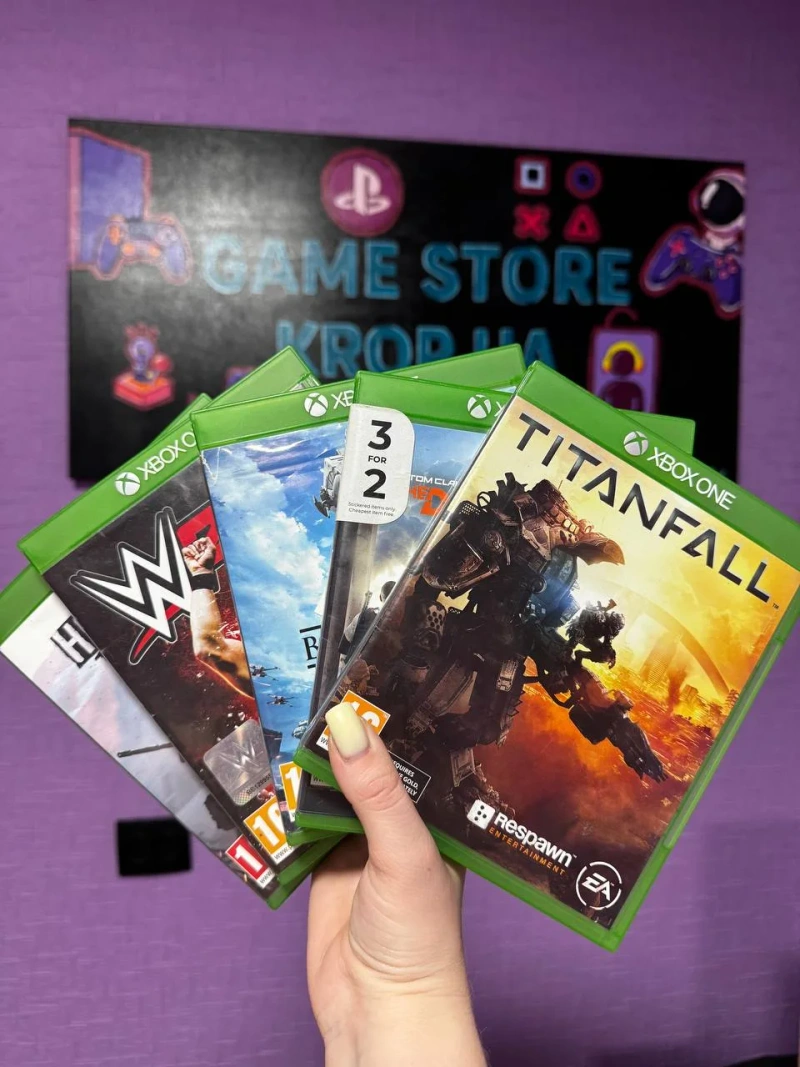 Microsoft Xbox One S White з дисководом + 2 геймпади + ігри — фото 4