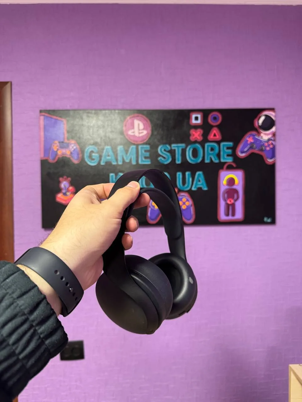 Sony Pulse 3D Wireless Headset Black для PlayStation 5