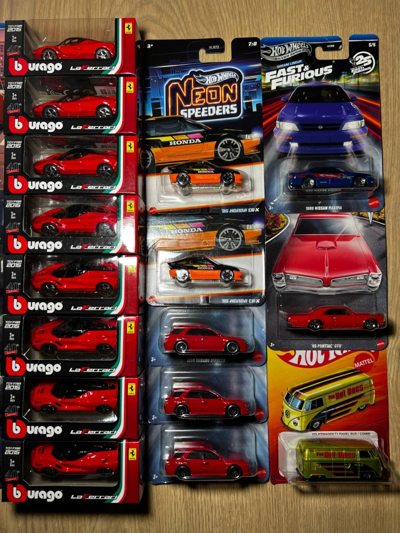Колекційні моделі Hot Wheels, Matchbox, Bburago 1:64: Nissan Skyline, Porsche, Ferrari — фото 3
