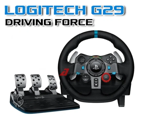 Ігрове кермо Logitech G29 Driving Force (PS5/PS4/PS3/PC)
