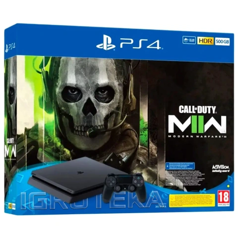 Sony PlayStation 4 Slim 500GB + Call of Duty: Modern Warfare II Bundle