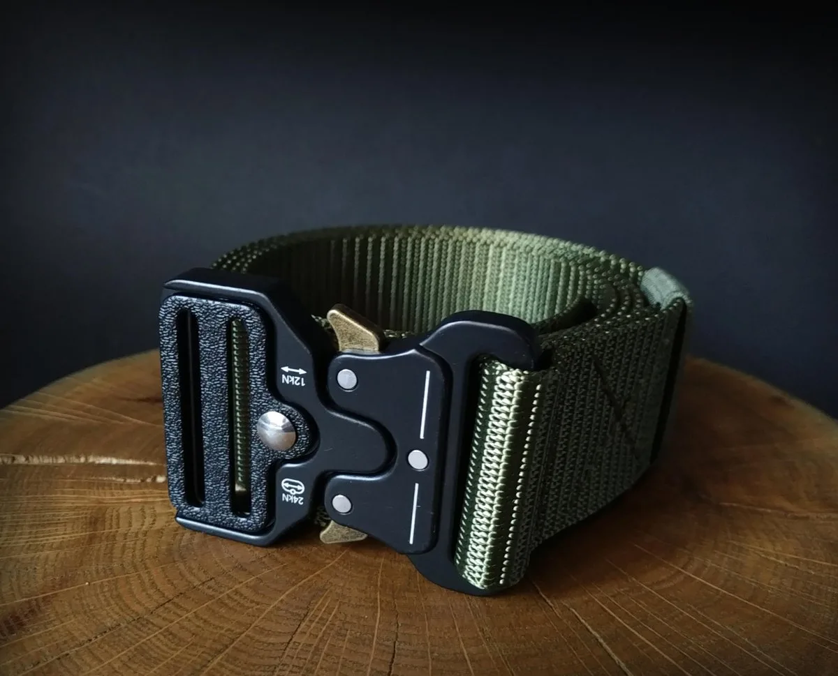 Тактичний ремінь Nylon 1000D з пряжкою Cobra