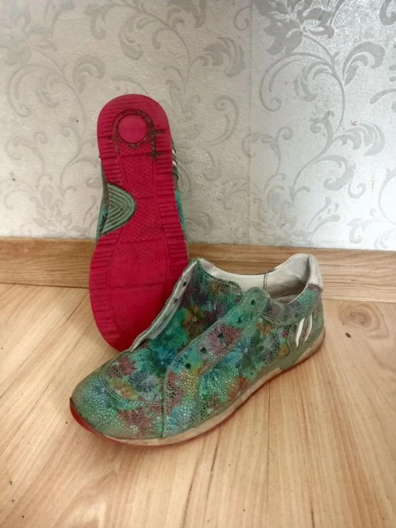 Кросівки Adidas 35 розмір (22 см) сині — фото 4