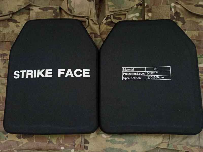 Бронеплити керамічні NFM, PE плити IIIA+ та тактичні окуляри BLOC Tactical Bolt — фото 4