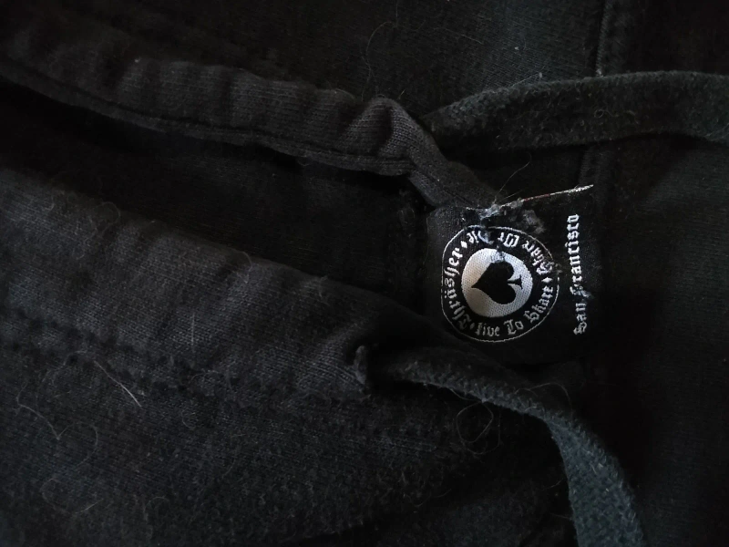 Худі Thrasher Magazine Flame Logo Black XS (164 см) — фото 2