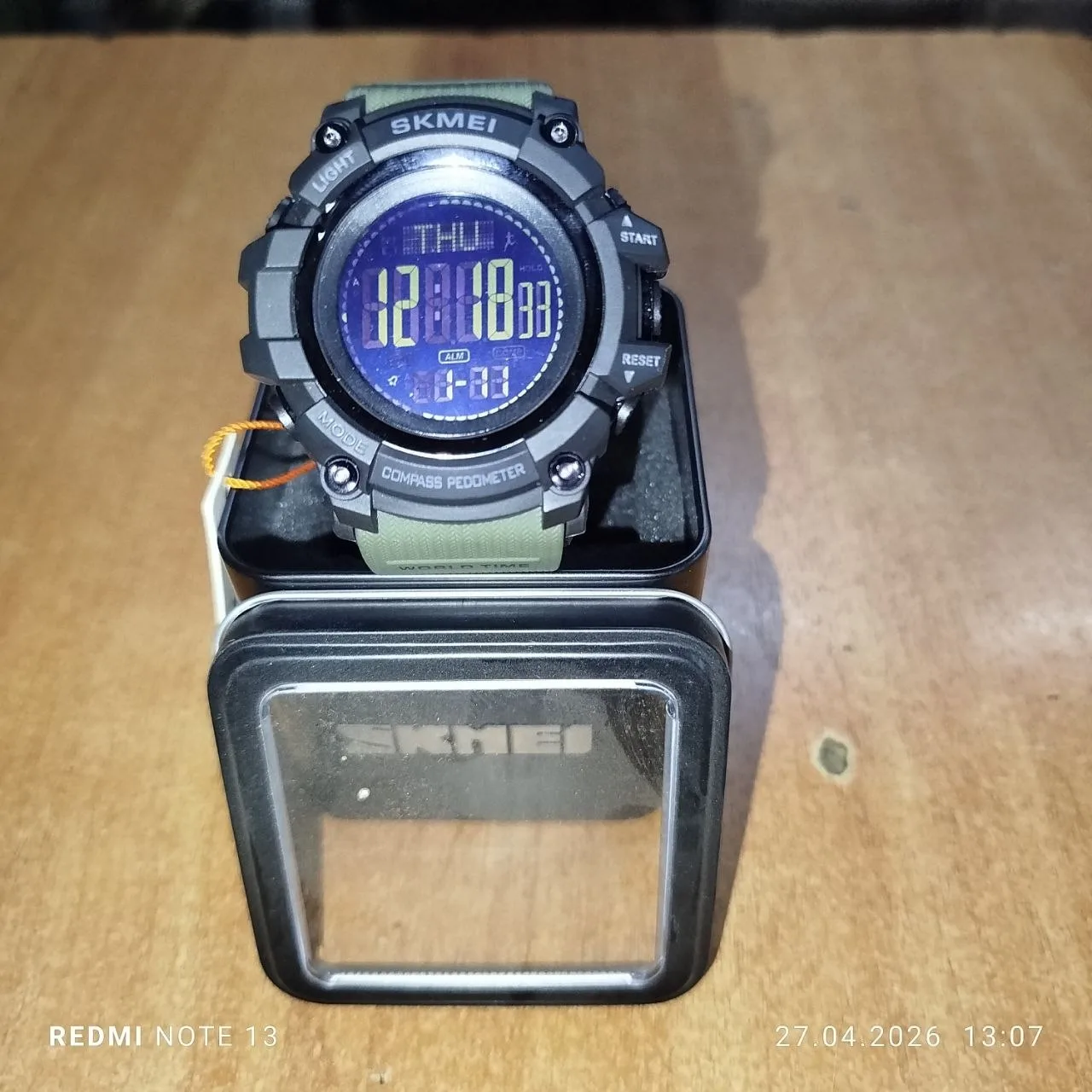Годинник SKMEI з компасом та крокоміром Waterproof