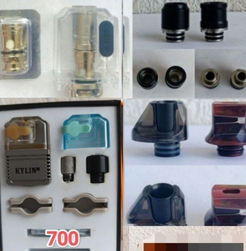 Vandy Vape Pulse AIO.5, Broadside Admiral 21700, Kylin M Boro Mesh RBA — фото 8