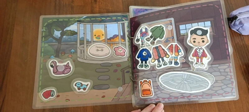 Паперовий будиночок Toca Boca на 8 кімнат (Quiet Book) — фото 3