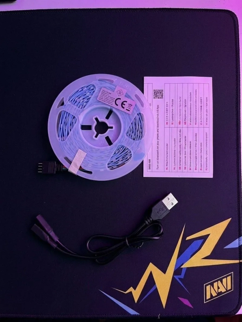 Розумна LED-стрічка Smart RGB 2835 USB з керуванням через додаток — фото 2